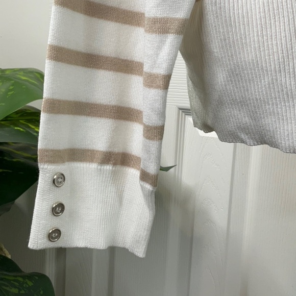 Verve Ami Womens White Cardigan Size XL - Picture 9 of 11